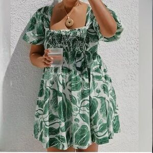 Square-Neck Smocked Babydoll Dress
Maeve by Anthropologie